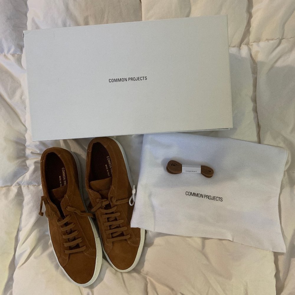 Common Projects Mens Achilles Trainers (Size 41)